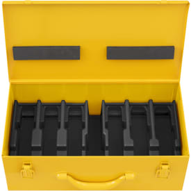 REMS stålkasse med innsats for 6 pressebakker