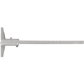 Dybdeskydelære 0-200 x 0,05 mm, 100 mm bro