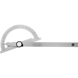 Gradmåler 150 x 200 mm, m/dobbelt lasergraveret skala