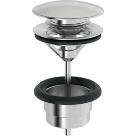 Oras bundventil, push-up, stål