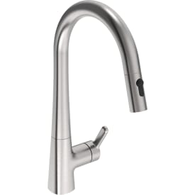 Oras Inspera Comfort køkkenarmatur, udtrækstud, Børstet stål