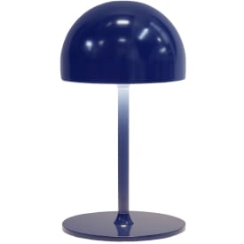Sirius Tim genopladelig bordlampe, blå, 22 cm
