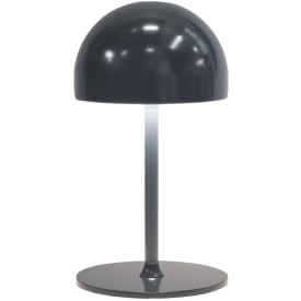 Sirius Tim uppladdningsbar bordslampa, grå, 22 cm