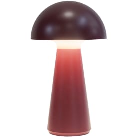 Sirius Sam oppladbar bordlampe, rød