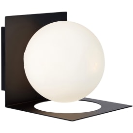 ZENIT Væg 1L IP44 sort/opal