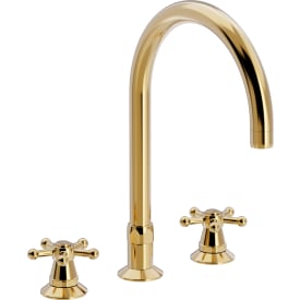 Toni Christiansborg køkkenarmatur, messing