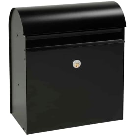 Mefa Jade 870 brevlåda, med lås, svart