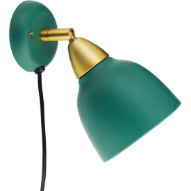 Superliving Urban vegglampe, kort, mørk grønn