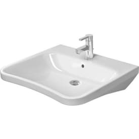 Duravit DuraStyle vegghengt servant, 65x57 cm, hvit