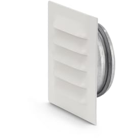 Fresh Murrist med studs Ø100 mm 145x145 mm hvid