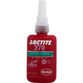 Loctite 270 gänglåsning, hög styrka, 50 ml