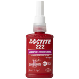 Loctite 222 gevindsikring, lav styrke, 50 ml