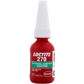 Loctite 270 gänglåsning, hög styrka, 10 ml