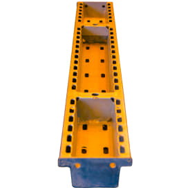 Jesmig 125/85X1000 mm cortenrist for belegningsstein, 12,5 t