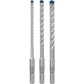 5 stk Bosch hammerbor PLUS-7X, sæt med 6, 8 og 10 mm,  3 stk.
