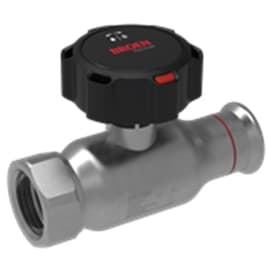 BROEN Full Flow Forzinket, 15xG1/2, DN10, Lav, Gear