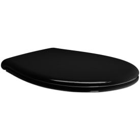 GSI Classic toiletsæde, soft close, aftagelig, sort