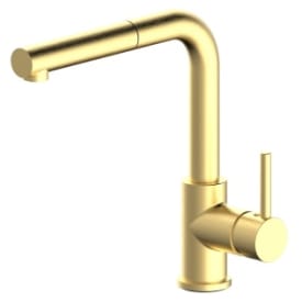 Skanitek Litta-S køkkenarmatur, udtrækstud, messing