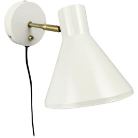 Dyberg Larsen Sleep vegglampe, hvit
