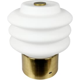 Dyberg Larsen Diva bordlampe LED med messing base