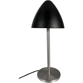 Dyberg Larsen Oulu bordslampa, borstat stål