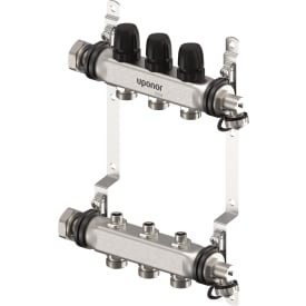 Uponor Vario S 1" gulvvarme fordelerør, 3 kredse