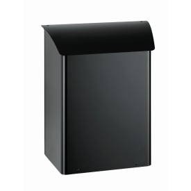 MEFA postkasse Adagio Light, u/lås, sort, 361 x 280 x 160 mm