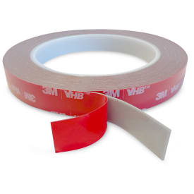 Hilux dobbeltsidig teip, 5 meter, 14 mm