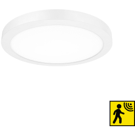 SLC Space Væg-/loftlampe Ø235 10-13-16W 3CCT PIR, hvid