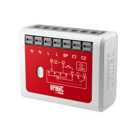 Innebygd relé elektronisk vippebryter/timer MTR1300EB-UP Yokis hurtigkobling