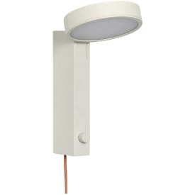 Hübsch Crea vägglampa, beige