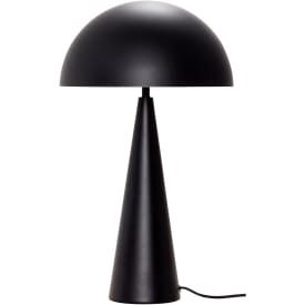 Hübsch Mush bordslampa, svart, 50 cm
