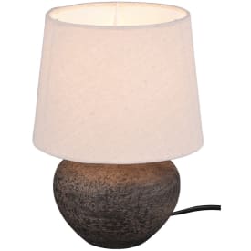 Trio Lighting Lou bordslampa, Ø18 cm