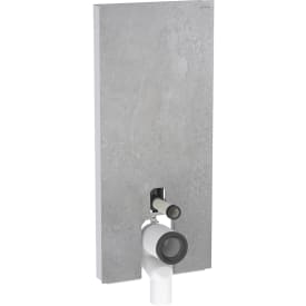 Geberit Monolith Plus cistern för back-to-wall toalett, 114 cm, betongoptik