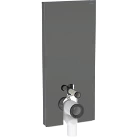 Geberit Monolith cisterne til back-to-wall toilet, 114 cm, gråt glas