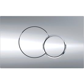 Ifö betjeningsplade, krom