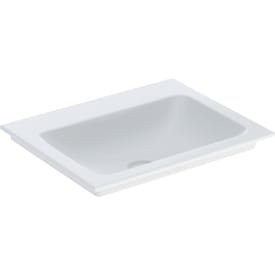 Geberit One håndvask, 60x48 cm, hvid