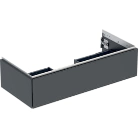 Geberit One tvättställsunderskåp, 103,6x47 cm, matt svart