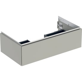 Geberit One tvättställsunderskåp, 88,8x47 cm, matt grå