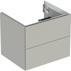 Geberit One tvättställsunderskåp, 59,2x47 cm, matt grå