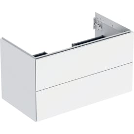 Geberit One tvättställsunderskåp, 88,8x47 cm, matt vit