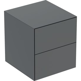 Geberit One sideskab, 45x47 cm, mat antracit