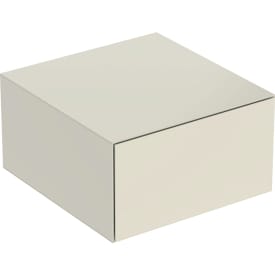 Geberit One sideskab, 45x47 cm, højglans beige