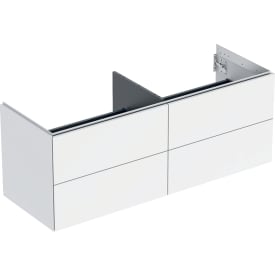 Geberit One tvättställsunderskåp, 133,2x47 cm, matt vit