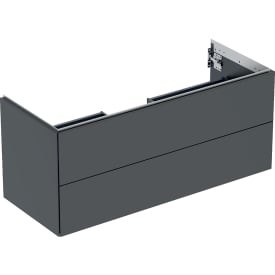Geberit One tvättställsunderskåp, 118,4x47 cm, matt svart