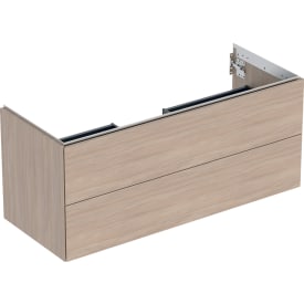 Geberit One tvättställsunderskåp, 118,4x47 cm, ek