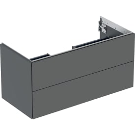 Geberit One tvättställsunderskåp, 103,6x47 cm, matt antracit