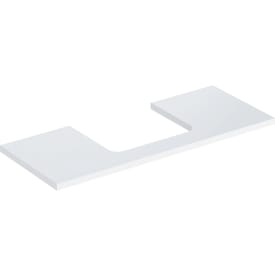 Geberit One benkeplate, 119x47,3 cm, høyglans hvit
