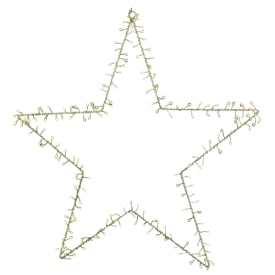 2 stk Sirius Liva Cluster stjerne med lys, 140 lys