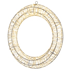 3 stk Veli Line lyskrans, 1440 varm hvide lys, Ø50 cm